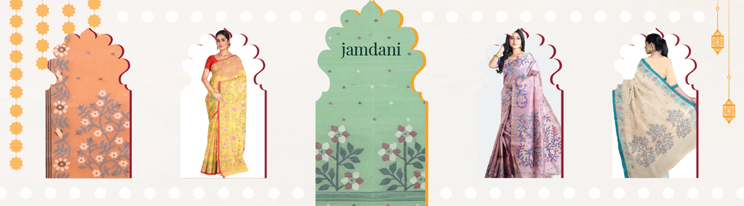 authentic handloom crafts of India - jamdani
