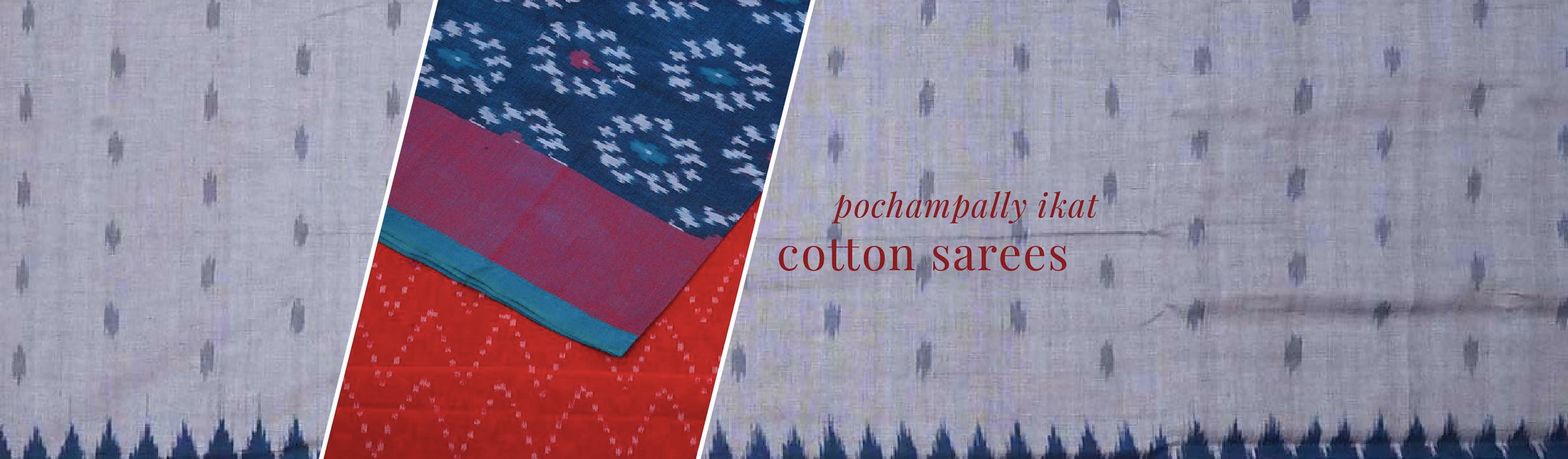 Pochampally Cotton Sarees