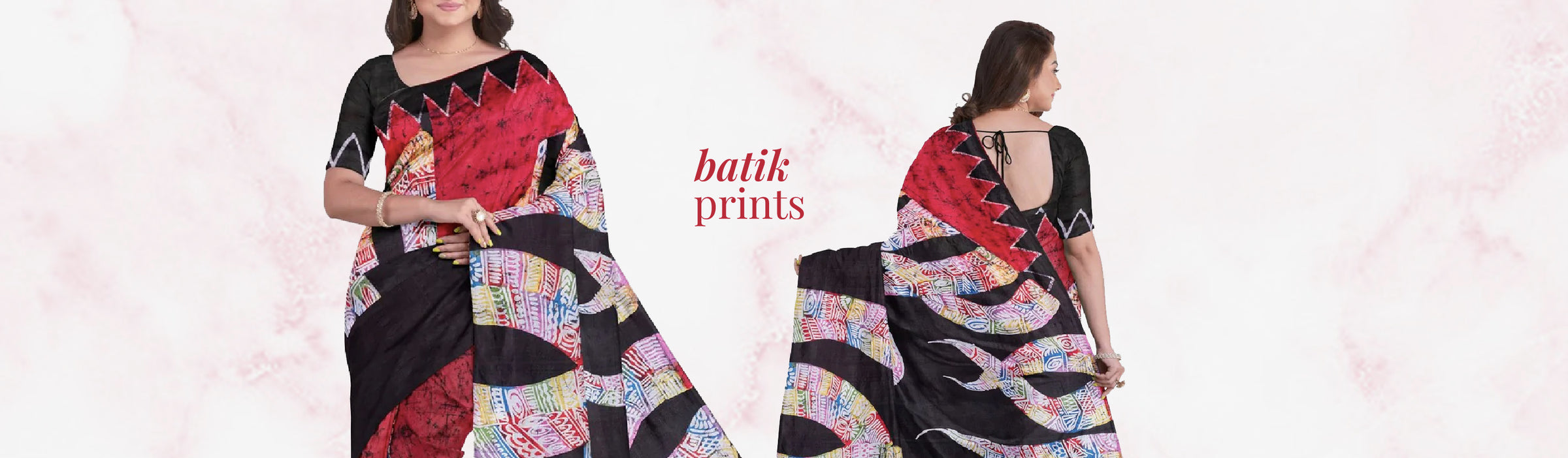 Batik dye print collection