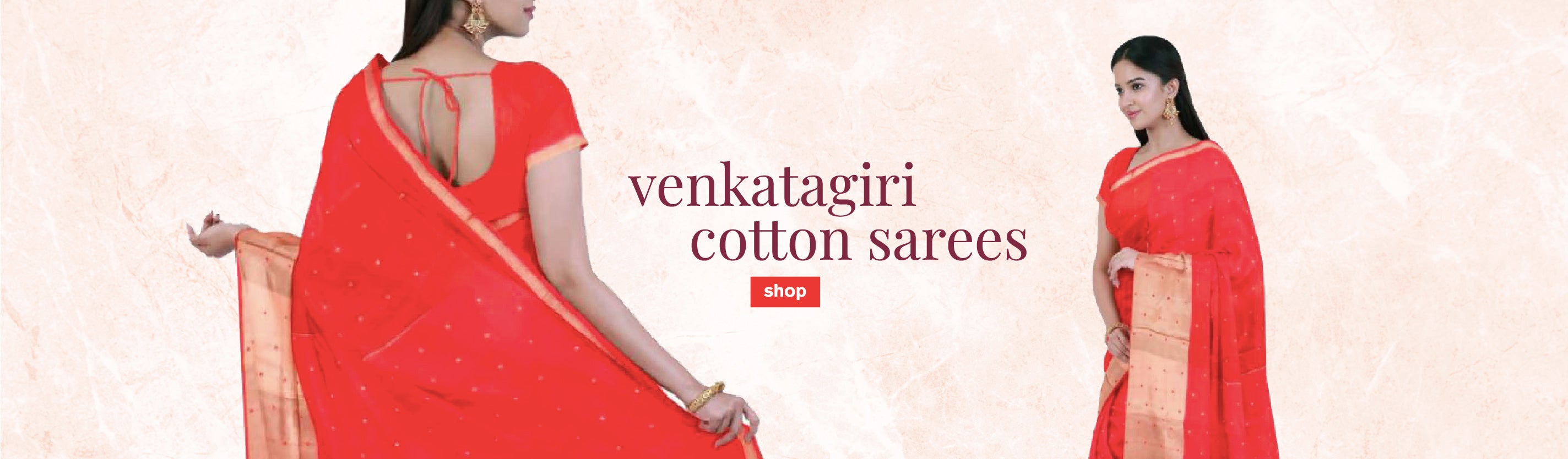 Shop Handloom Cotton Sarees at The Chennai Shopping Mall