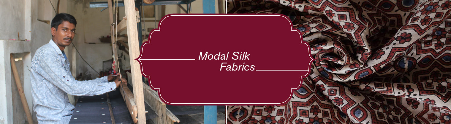Modal silk fabric