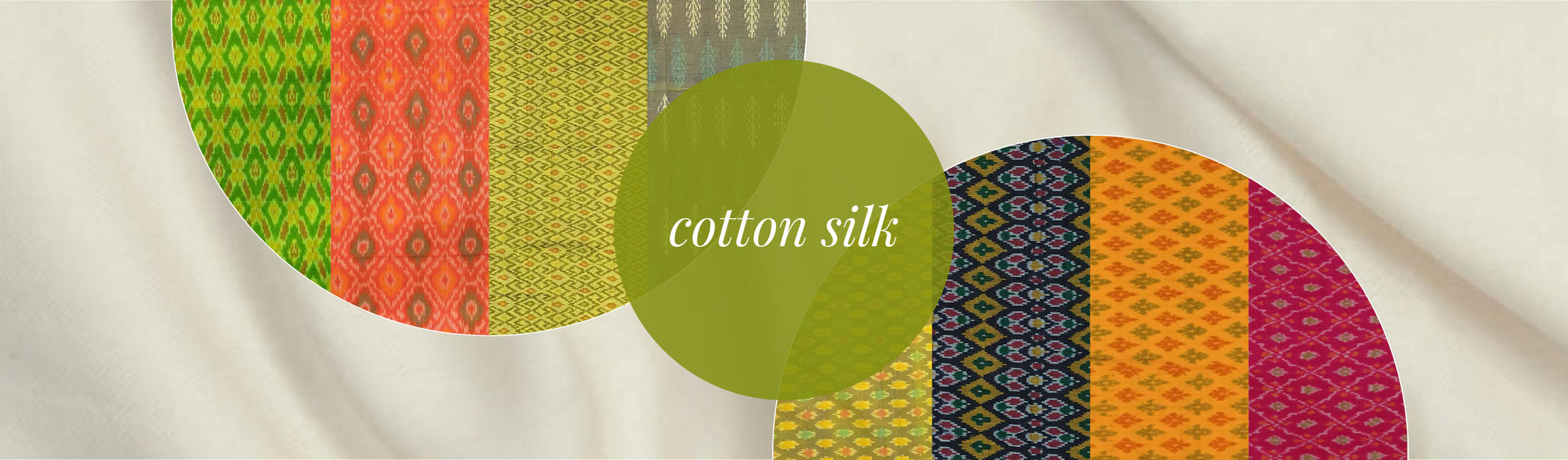 Cotton Silk fabrics