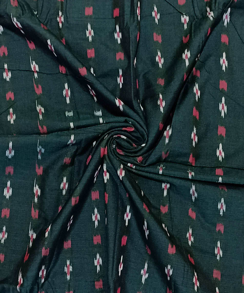 Black handloom cotton nuapatna fabric