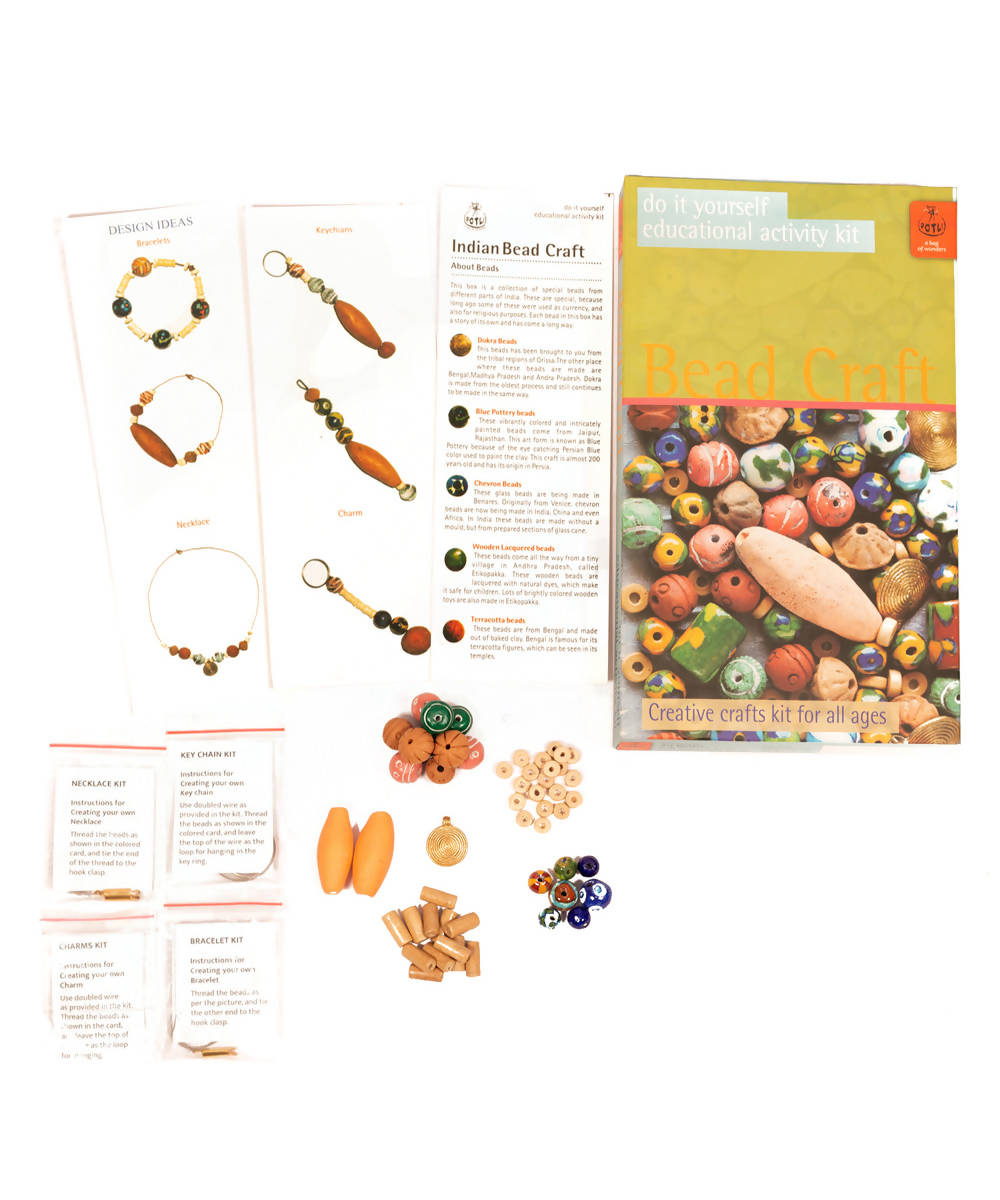 Handmade DIY Educational Toys Indian Beads Craft kit