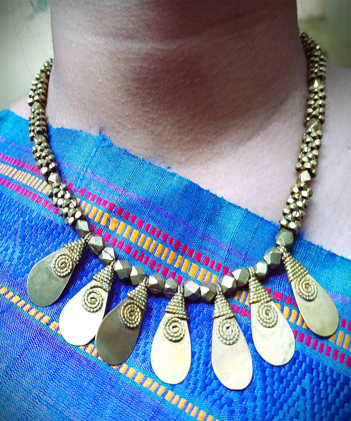 Handcrafted dokra necklace