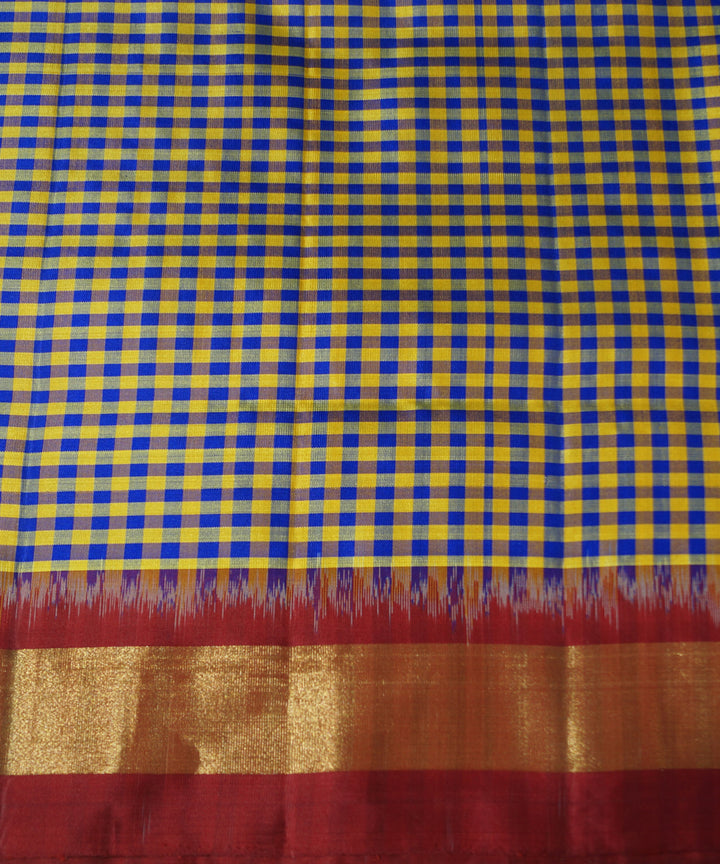 Multicolor Handloom Soft Silk Saree