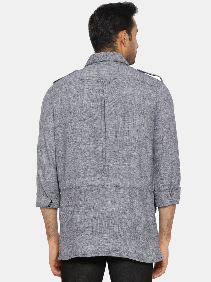Grey khaki traveller jacket