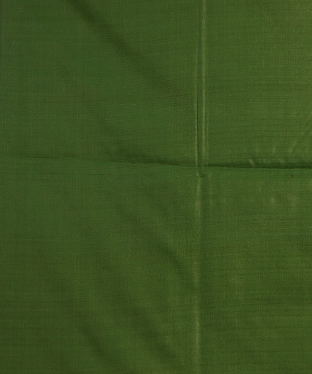 Boyanika red and green handloom tussar silk sari