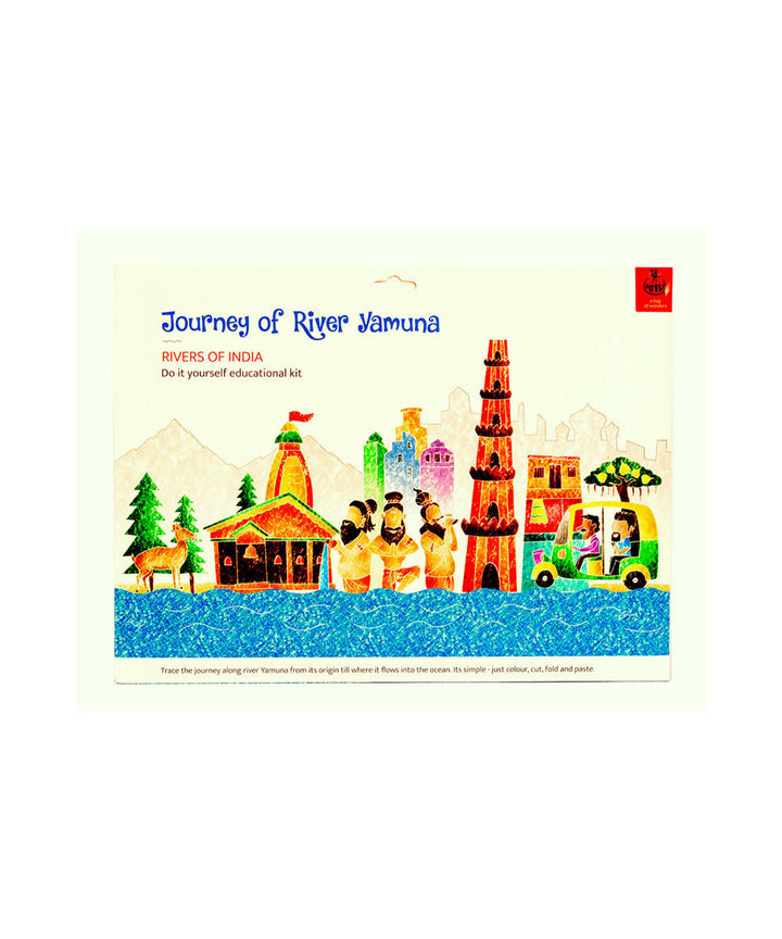 Colouring Kit Learning Activity about Rivers Of India (Yamuna)