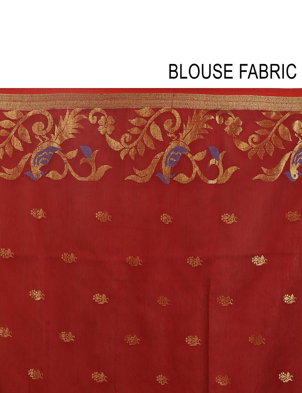 Pinkish red handloom art silk and cotton bengal saree