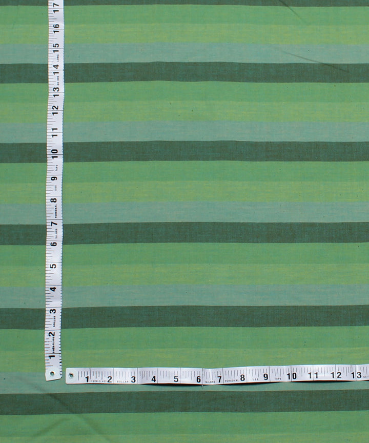 2.5m Multicolor handwoven cotton stripe kurta material