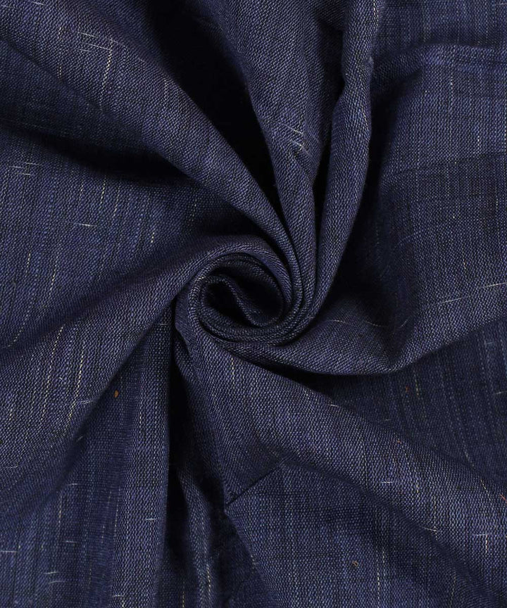 0.6m Purple Handspun Handloom Cotton Fabric