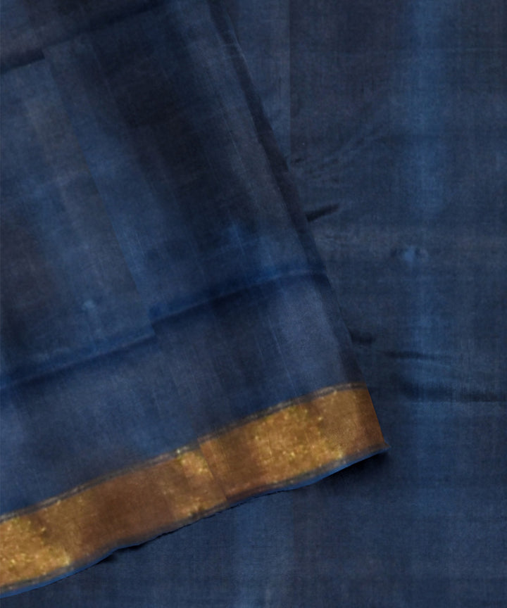 Turquoise handwoven patola silk saree