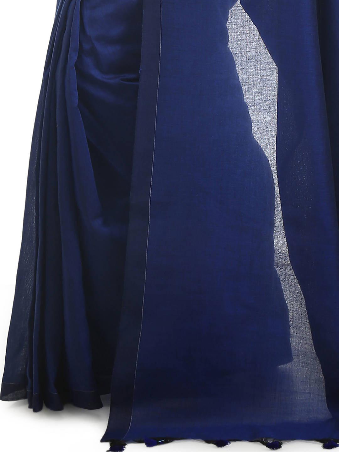 Blue bengal handloom pure cotton saree