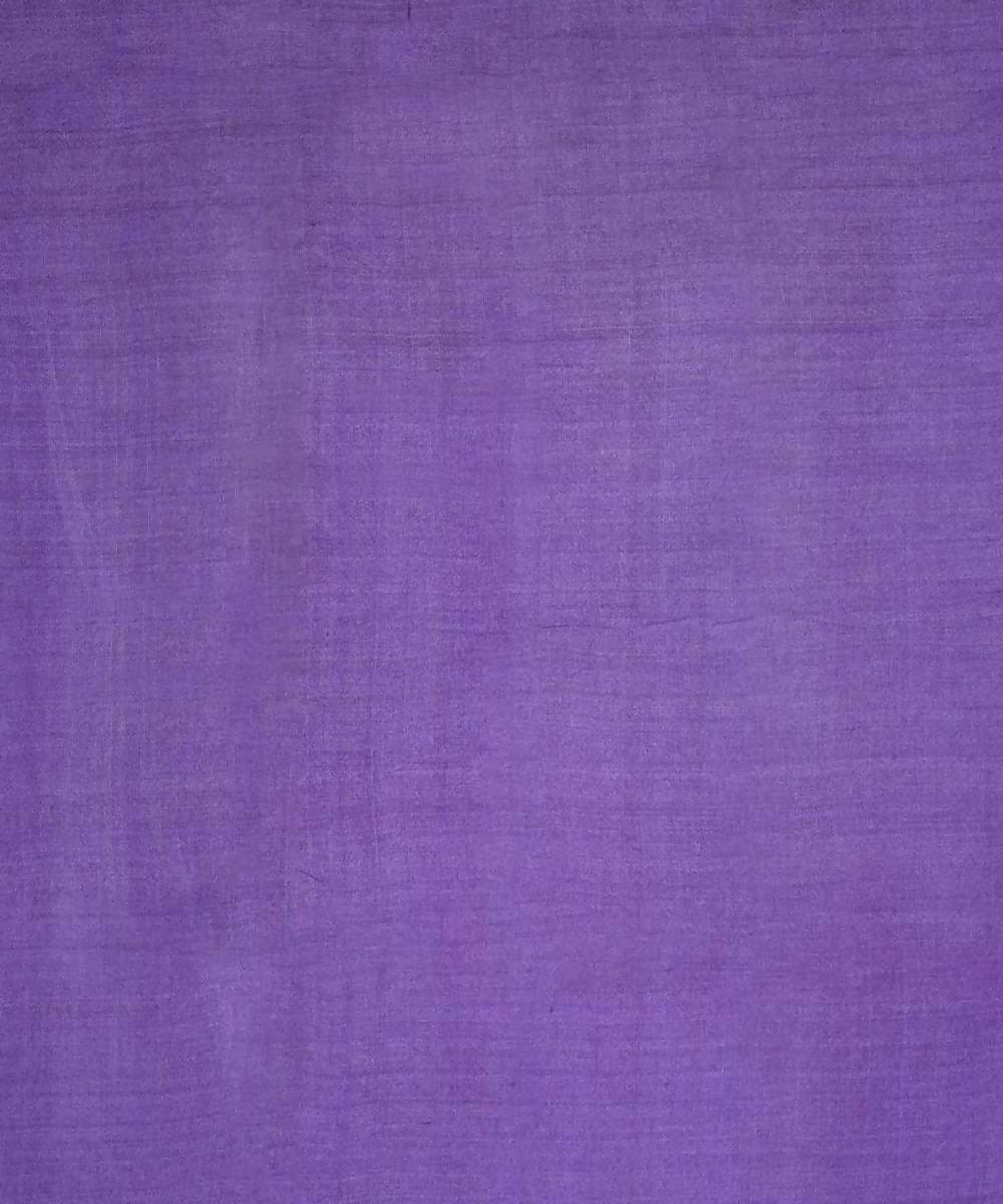 Lavender handloom tussar silk kurta material (2.5m per qty)