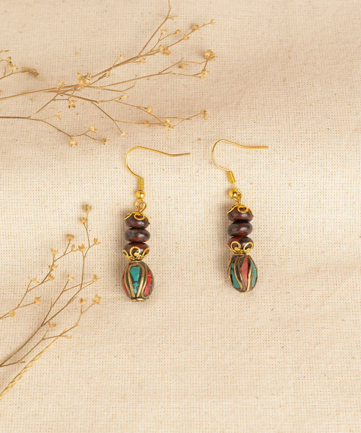 handcrafted gemstone jasper earrings