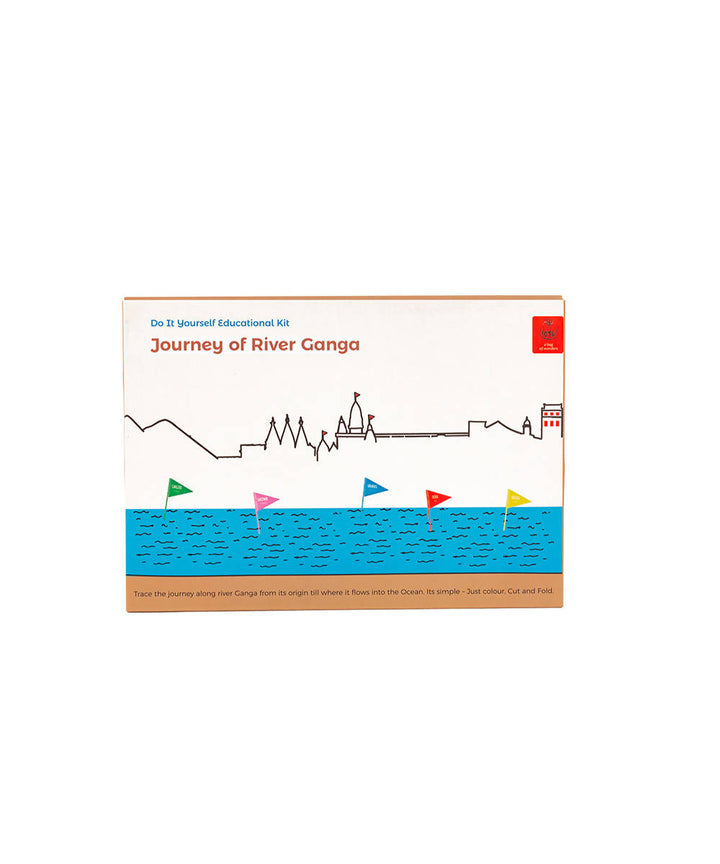 Colouring Kit Learning Activity about Rivers Of India (River Ganga)
