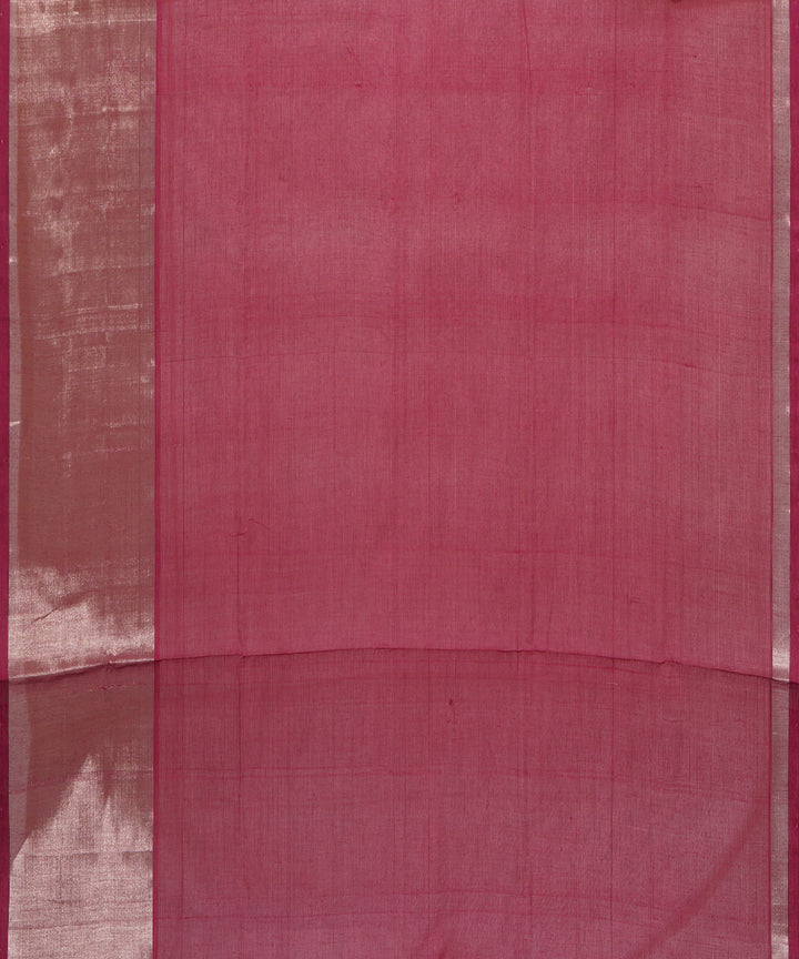 Red handloom cotton venkatagiri saree