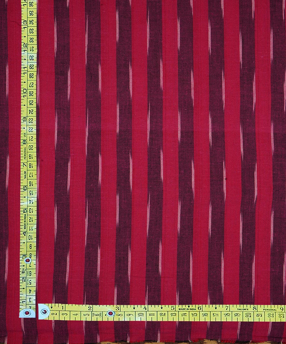 2.5m Multi colour handloom single ikat cotton pochampally kurta material