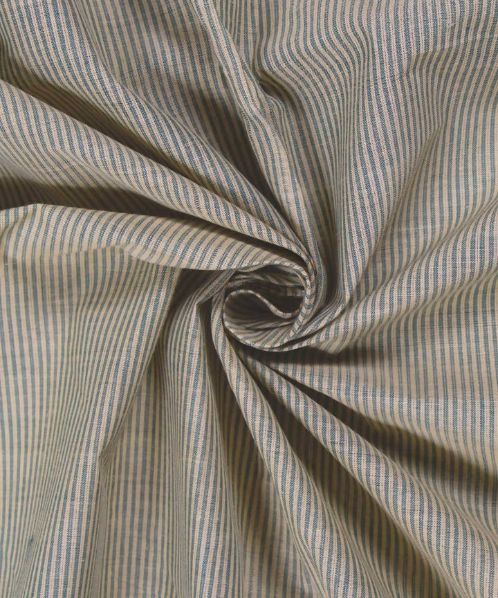 0.8m green mangalagiri handwoven cotton fabric