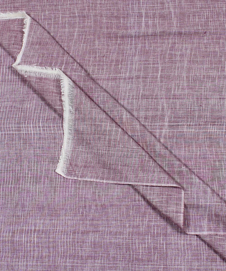 3m purple white handspun handwoven cotton kurta material