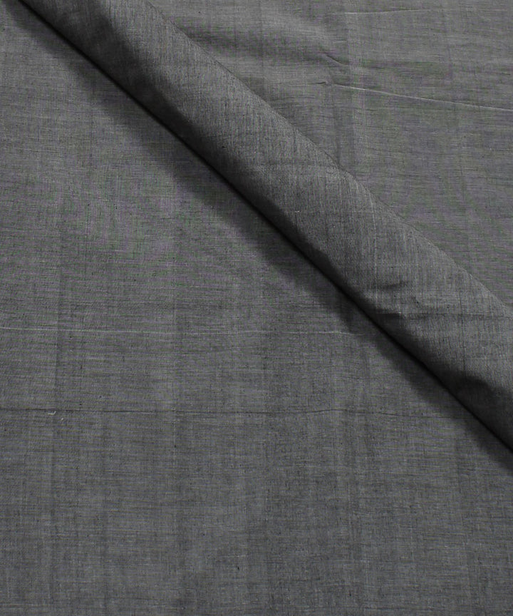 1.72m Grey Mangalagiri Handloom Cotton Fabric