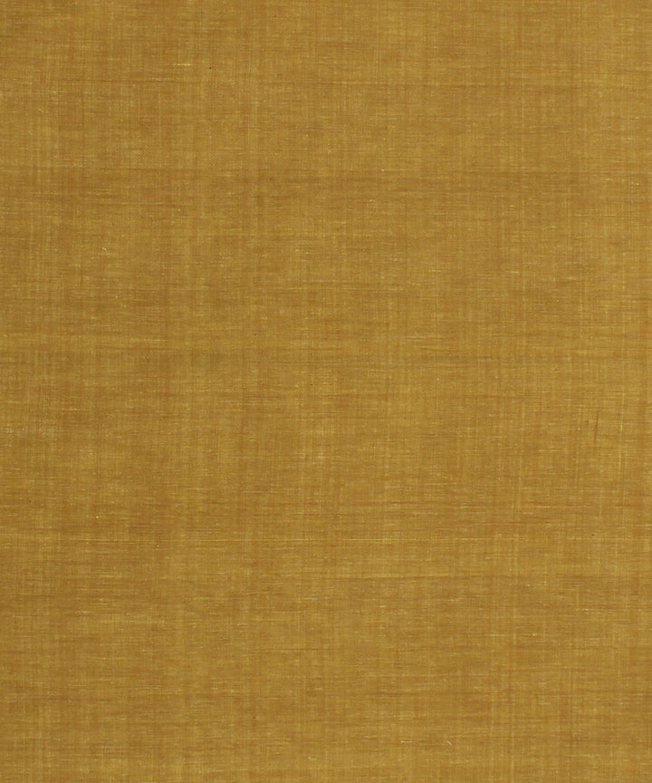 0.6m Beige Brown Mangalgiri Handloom Cotton Fabric