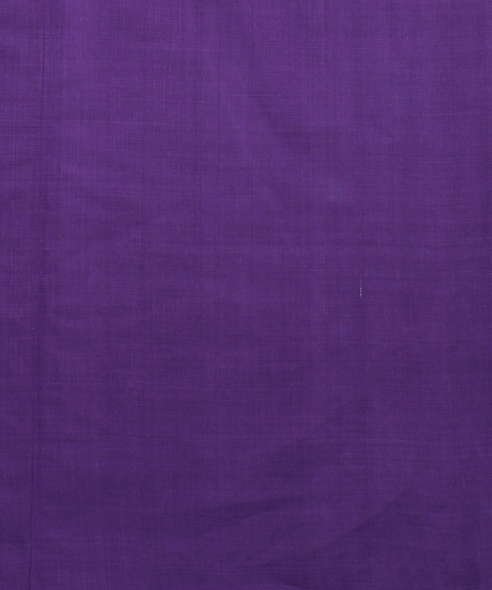 Lavender Mangalagiri Handloom Cotton Fabric