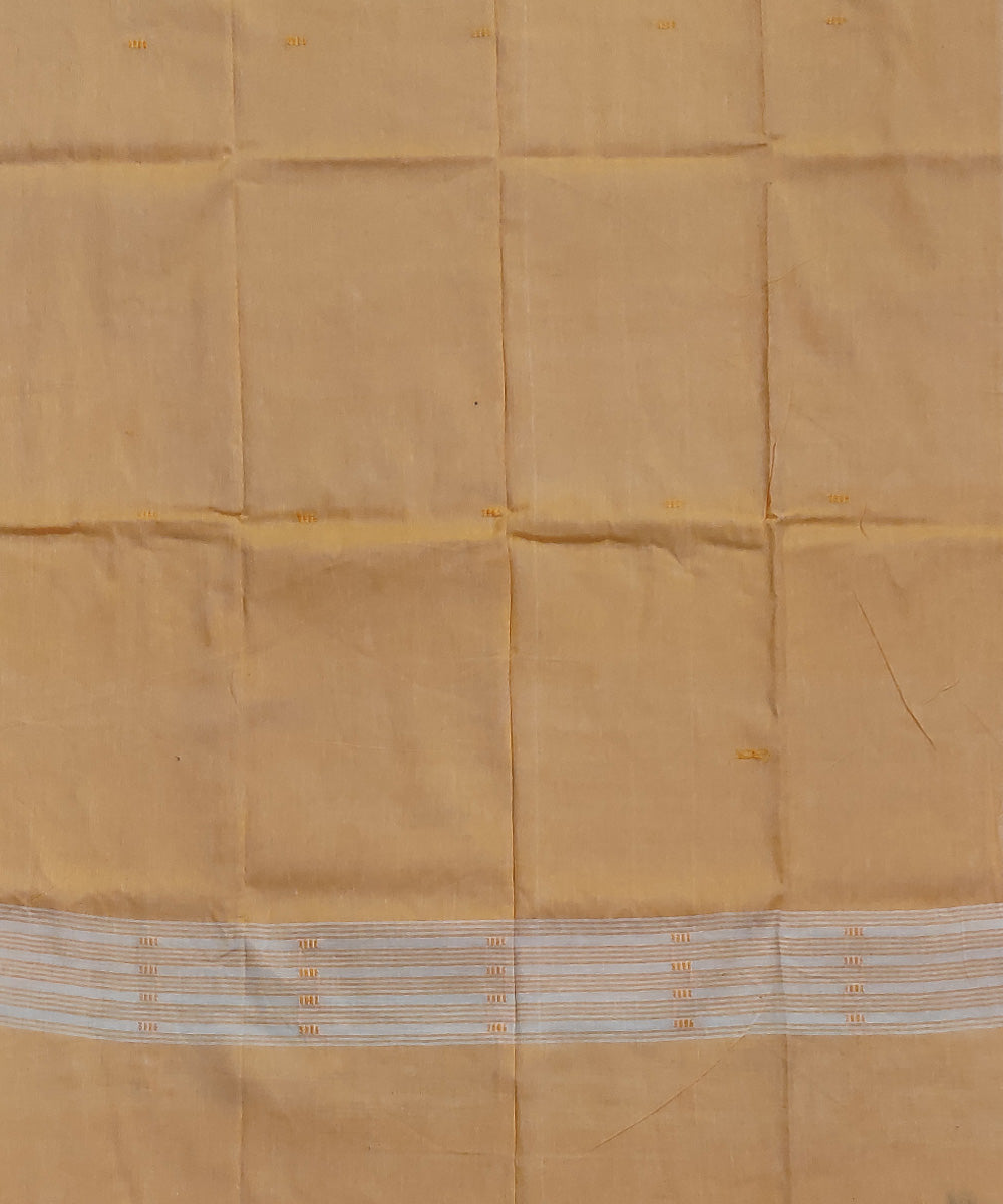 3pc Yellow handwoven sambalpuri dress material