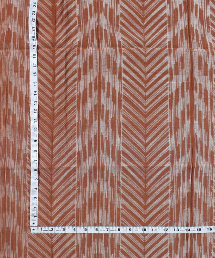 2.5m Brown mauve tie dye cotton silk shibori kurta material