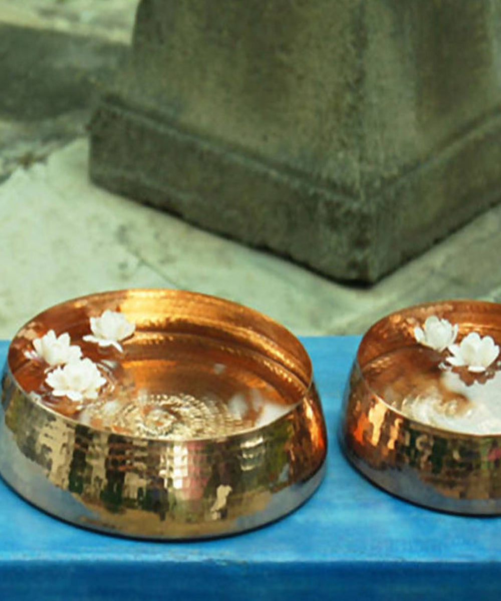 Handmade copper resonance floater