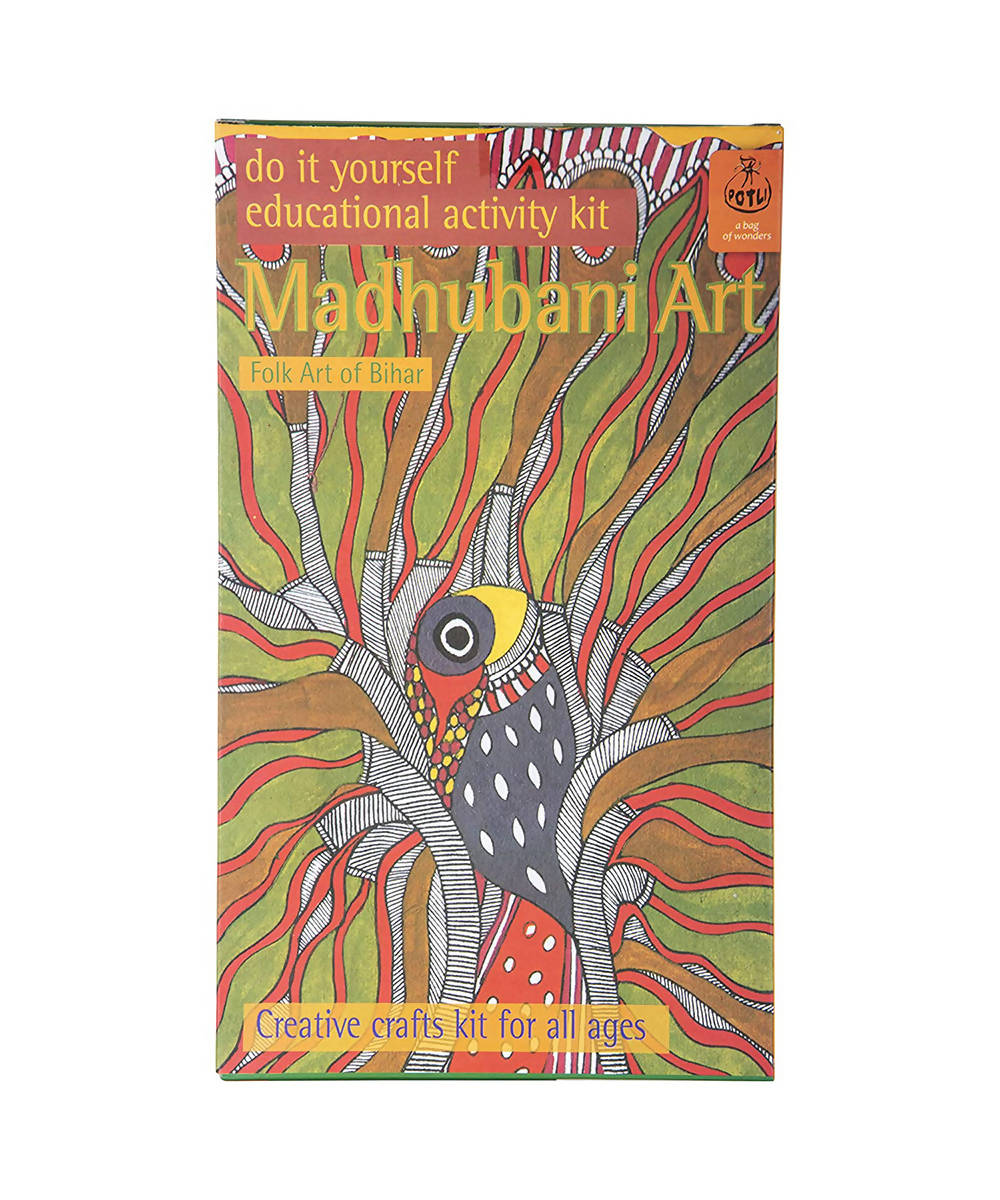 Handmade DIY Educational Colouring Kit Madhubani Painting of Bihar