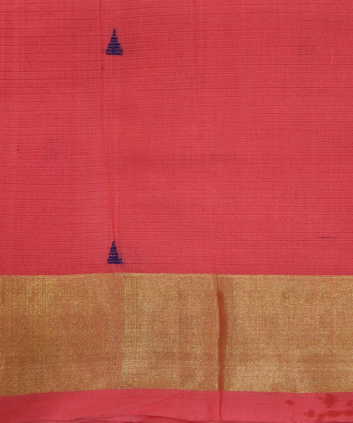 Red handloom cotton rajahmundry saree