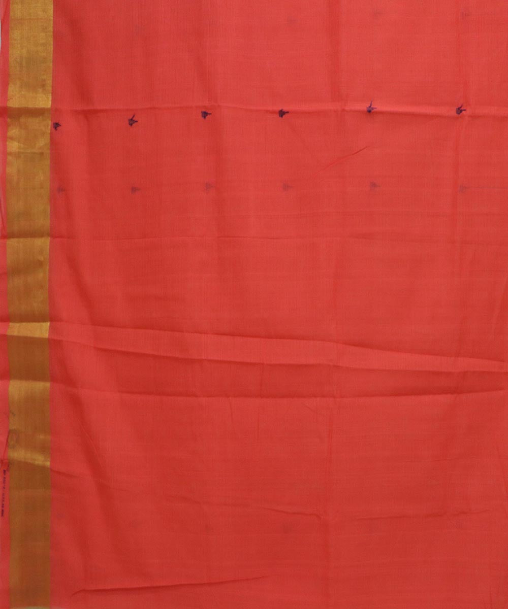 Red handloom cotton rajahmundry saree