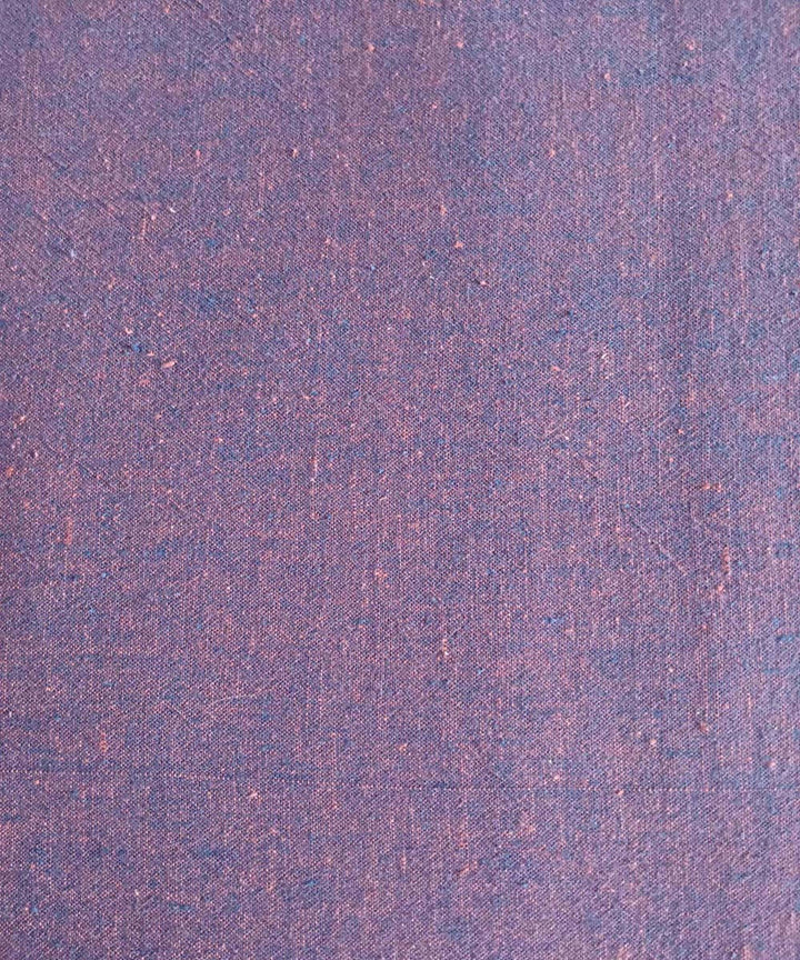 blue hue yarn dyed handspun handwoven cotton kurta fabric (2.5m per qty)