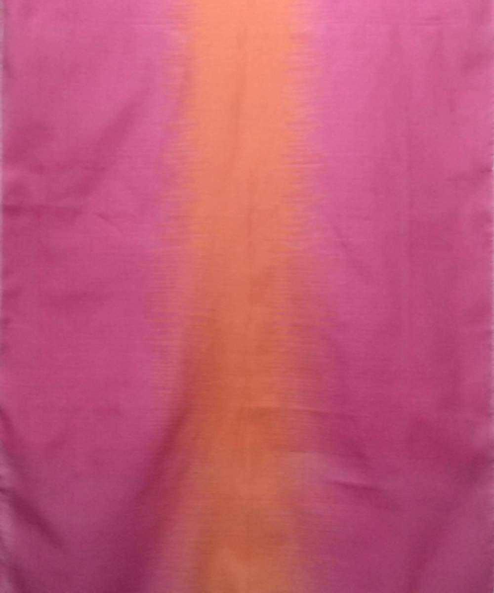Pink Orange Handwoven Tie dye SICO Stole
