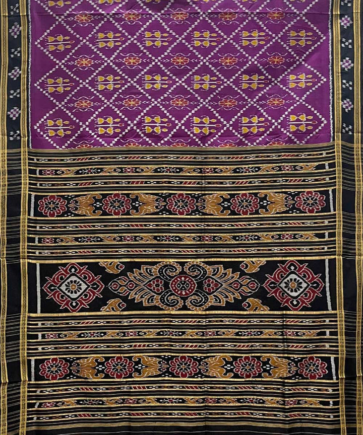 Byzantium cotton silk handwoven khandua saree